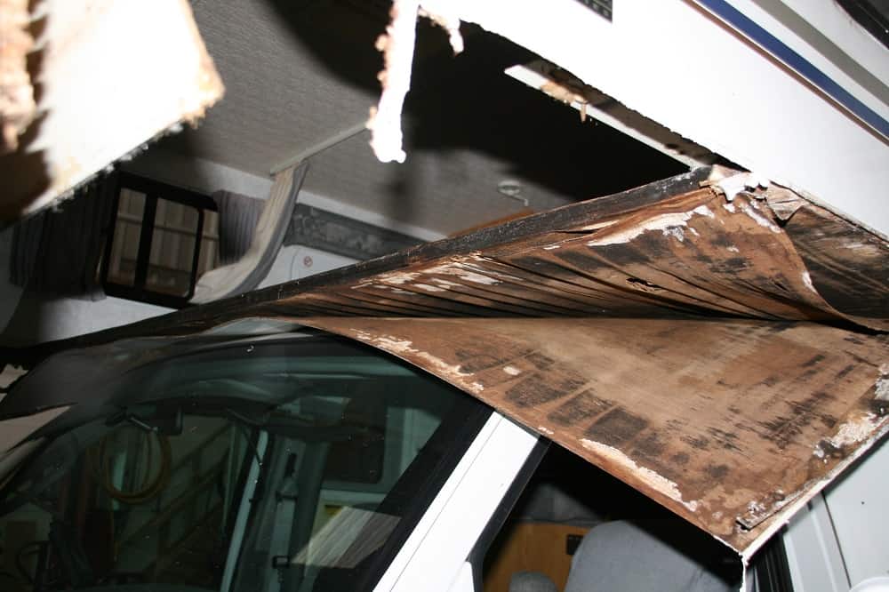 The ‘C’ class that has been leaking for some time has now got extensive damage.