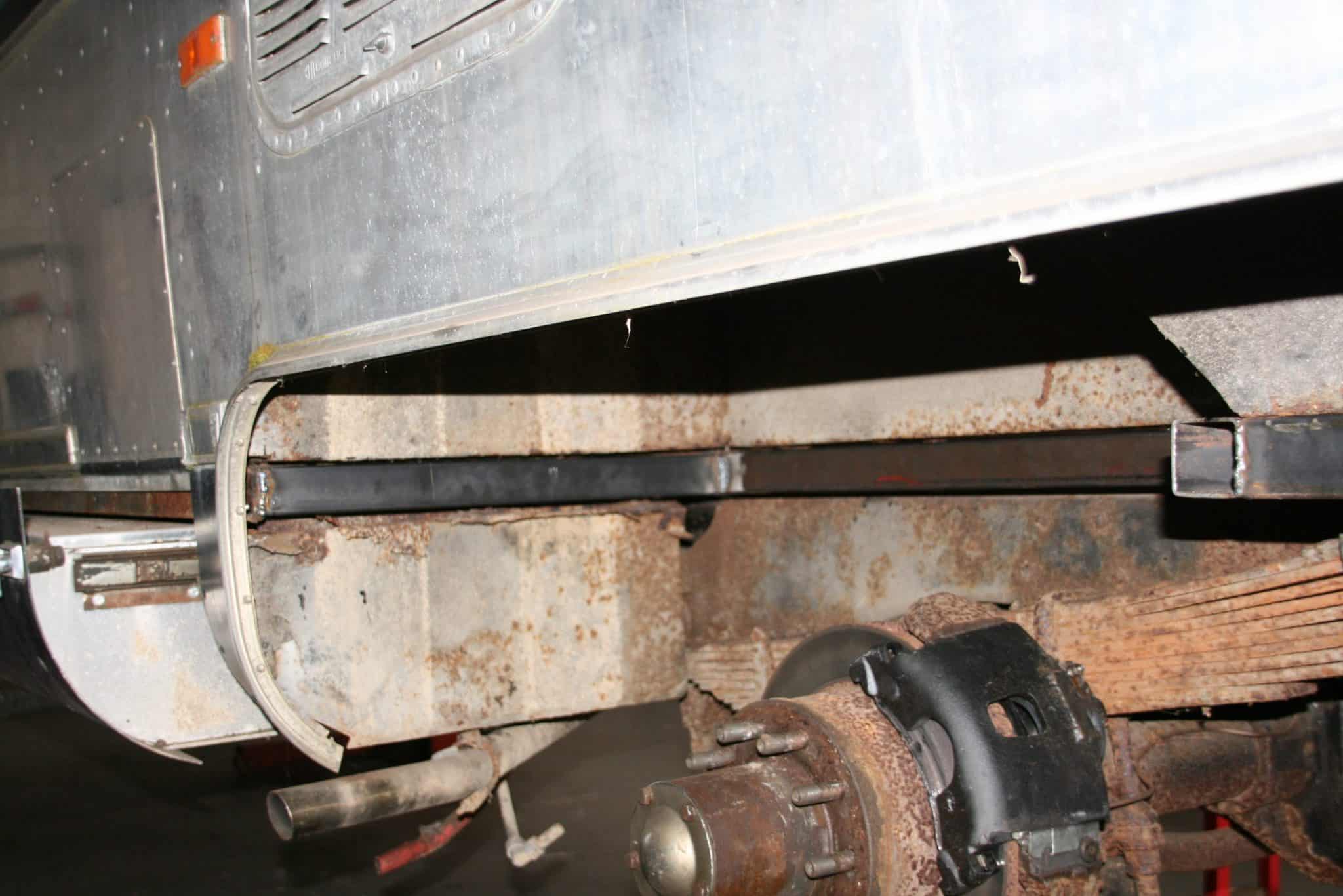 Common defects – Airstream chassis gallery item
